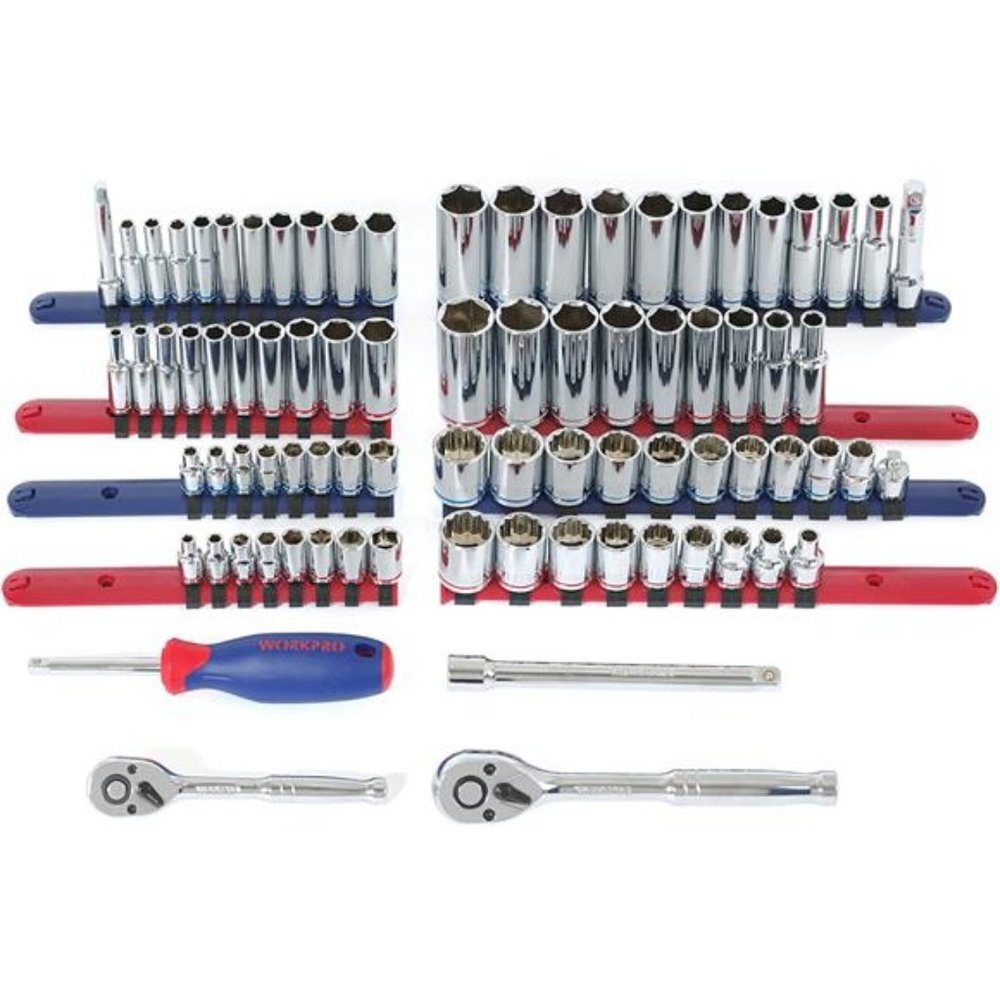 322-Piece Home Repair Hand Tool Kit Basic Household Tool Set with Carrying Bag
